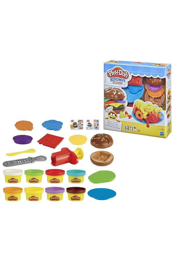 Play Doh Play Doh Kitchen Workshop Hamburger Set Trendyol