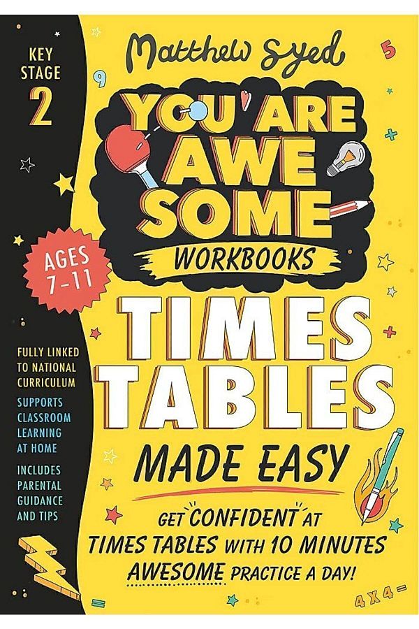 Kolektif Kitap-Times Tables Made Easy: Get Confident In Your Tables With 10 Minutes Awesome Practice A Day! 1