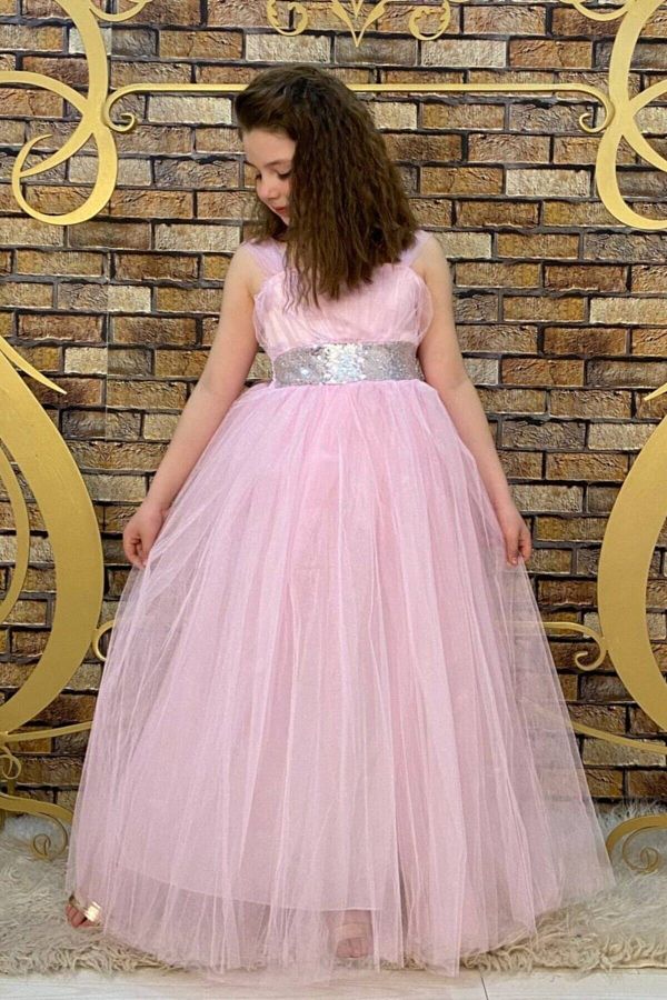 Dusty pink party dress clearance