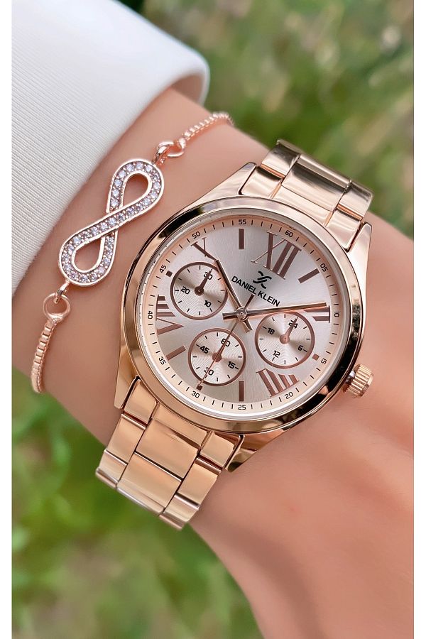Daniel klein rose gold watches hotsell
