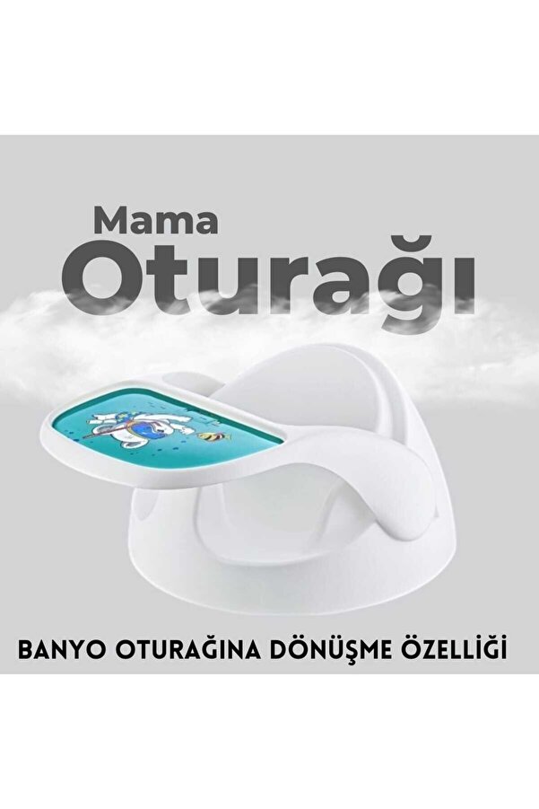 Genel Markalar Mama Oturağı Çıkarılabilir Masa Mama Sandalyesi Banyo Oturağı Taşınabilir Kaydırmaz Taban Devrilmez