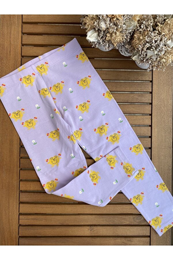 Baby Aden Çizgili / Desenli / Renkli Orijinal Ihraç Fazlası Pamuklu Dar Paça Kız Çocuk Bebek Tayt