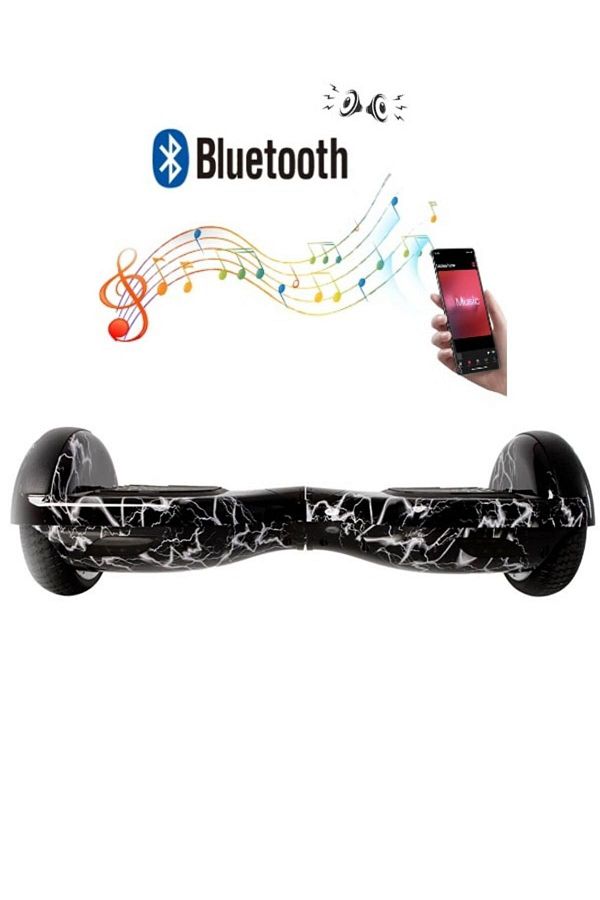 CityMate Electric Skateboard Hoverboard Bluetooth 6.5 Inch Pattern02 Trendyol