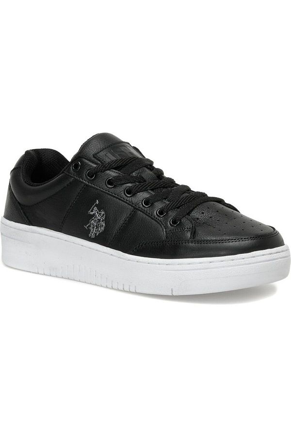 Us polo assn shoes leather sneakers best sale