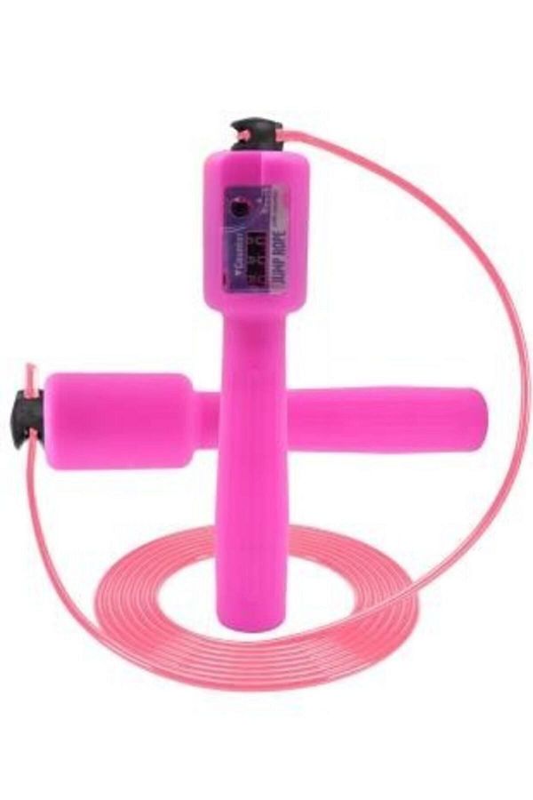 Delta-Fuchsia Jump Rope - With Counter and Length Adjustable Indicator 1