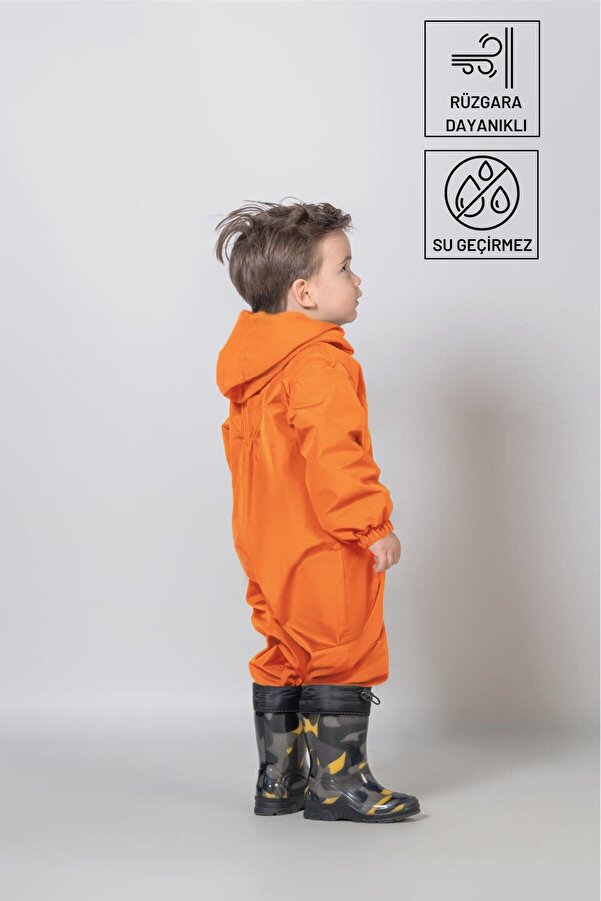 Belkızın Atölyesi Turuncu Su Geçirmez Astronot Tulum