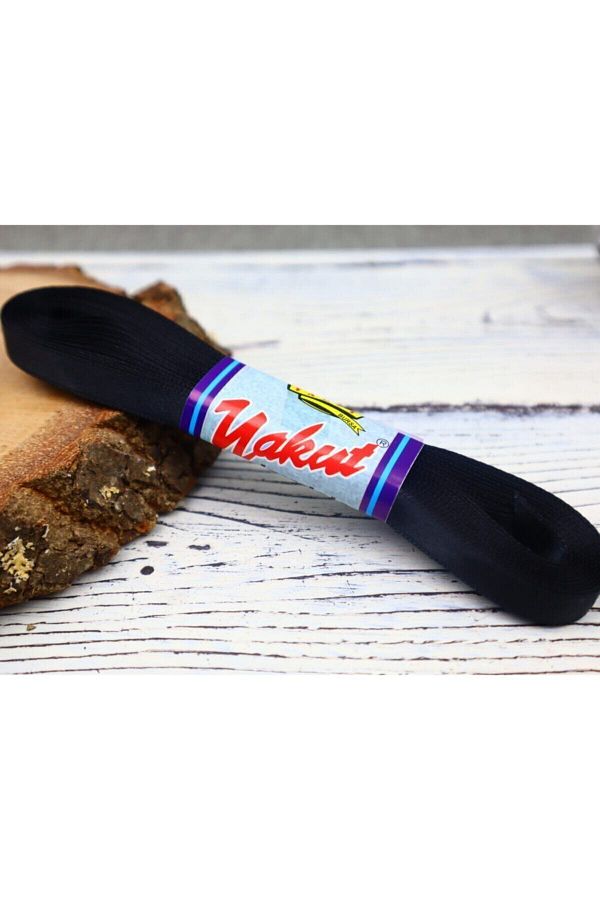 Aker Hediyelik-1 Cm Black Satin Ribbon 10 Meters 1