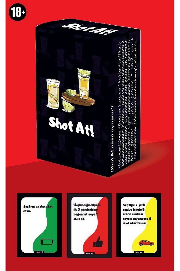CBGames-Drink Shot Game - Card Game, Party Game, New Year Game 1