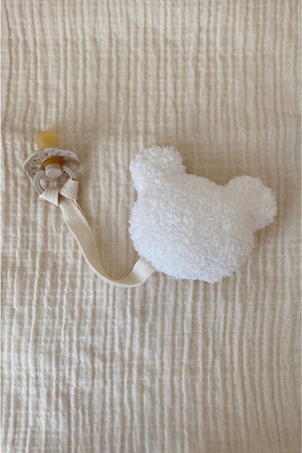 bohemoon Teddy Bear Emzik Askısı Beyaz