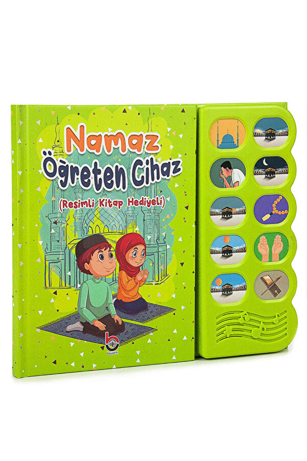 ihvan online Namaz Öğreten Cihaz Resimli Kitap Seti Yeşil