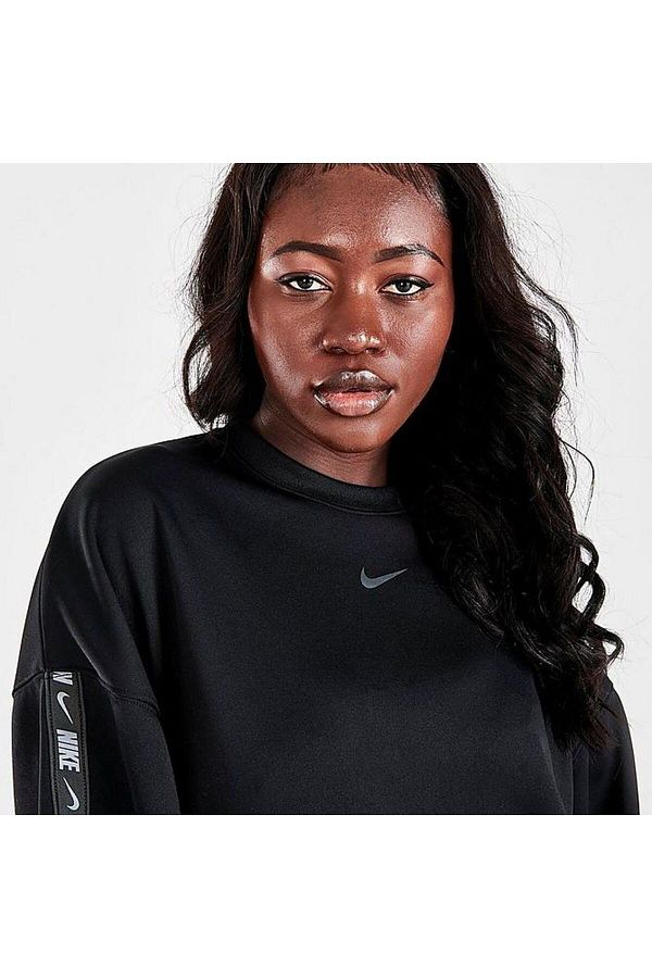 Nike Sportswear Tape Oversize Women s Sweatshirt dq5381 010 Trendyol