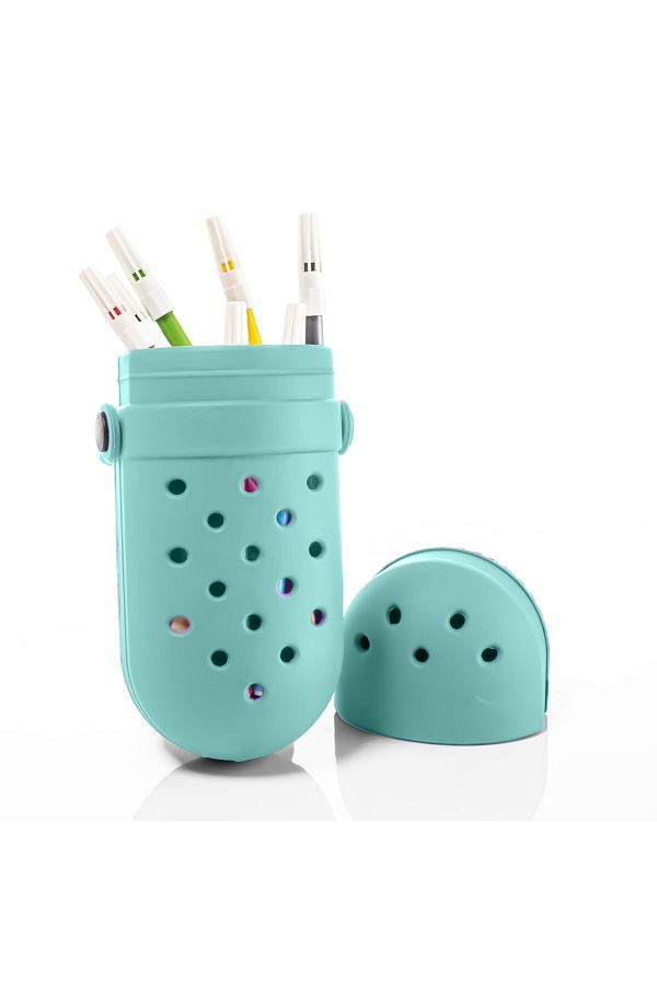 ZEHAZEM Silicone Pencil Case Crocs Fancy Pencil Holder Trendyol
