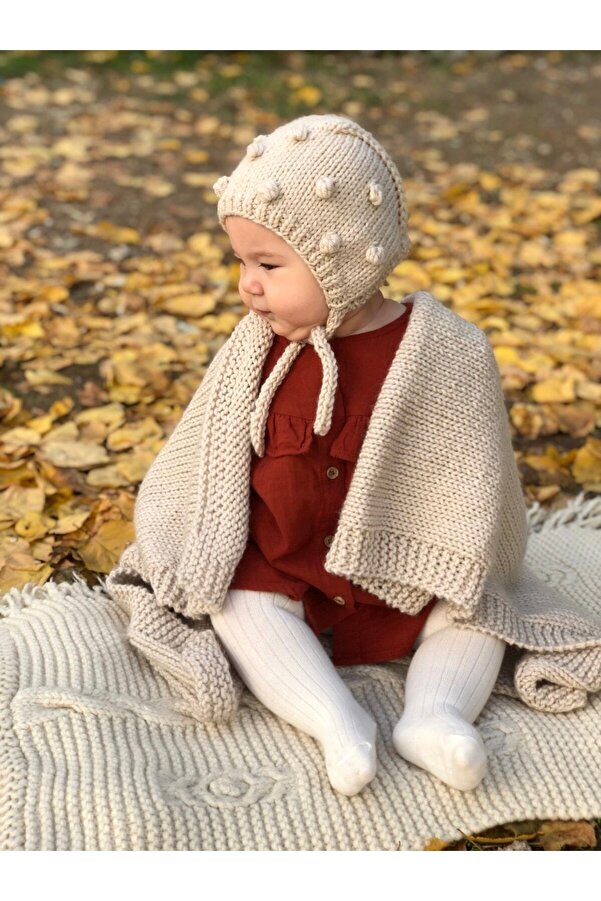 Mini Tiny Baby Örgü Bebek Çocuk Bere