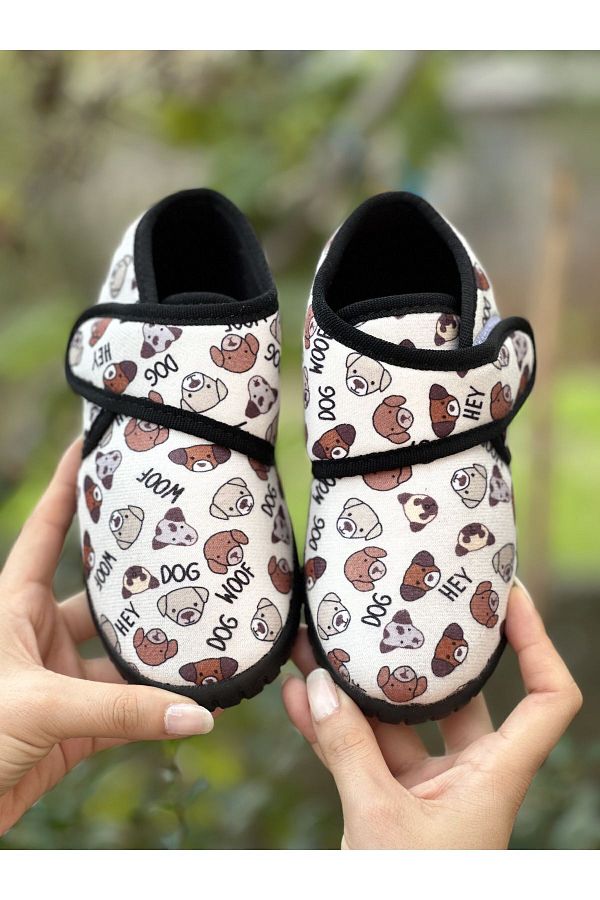 Childrens velcro slippers new arrivals