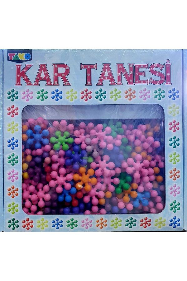 ZEKİCE OYUNCAK-Snowflake Molecule Building Blocks Educational Toy 250 Pcs Building Toys New in Boxed Packaging 1