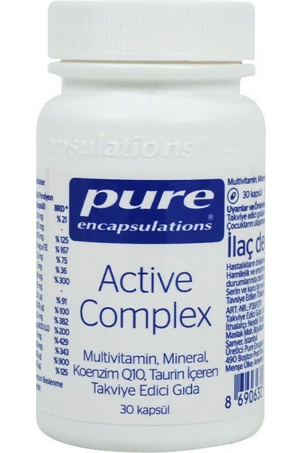 Pure Encapsulations-Active Complex 30 Capsules 1