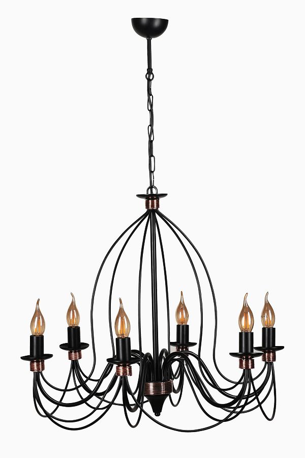 Lumexx-Berfin Black Rustic Set of 6 - 7755-6 1