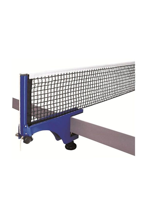 Delta-Blue Table Tennis Deluxe Ping Pong Net Net Iron Set with Vise 1