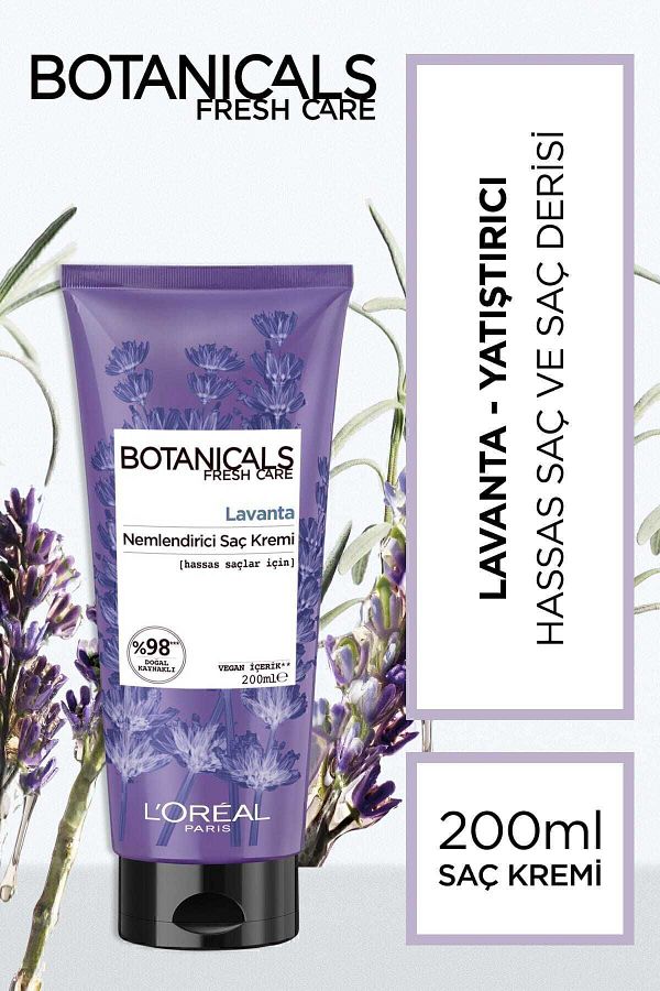 L'Oreal Paris-Botanicals Fresh Care Lavender Moisturizing Therapy Care Cream 200ml 1