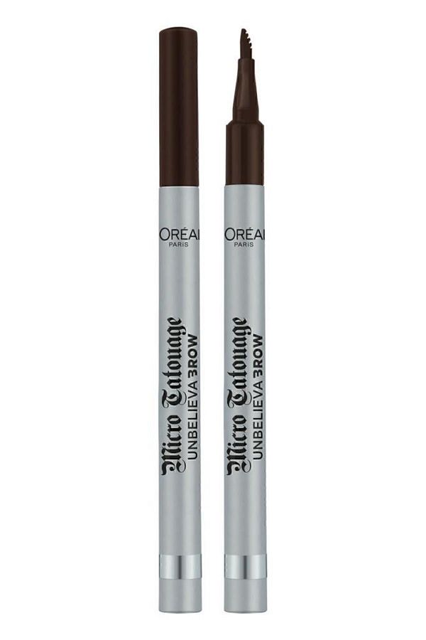 L Oreal Paris L oreal Paris Unbelieva Brow Micro Tatouage Eyebrow Pencil 109 Ebony Trendyol