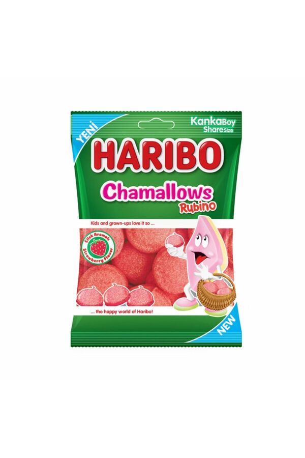 Haribo Chamallows Rubino Strawberry 70 Gr X 5 Pieces- Trendyol