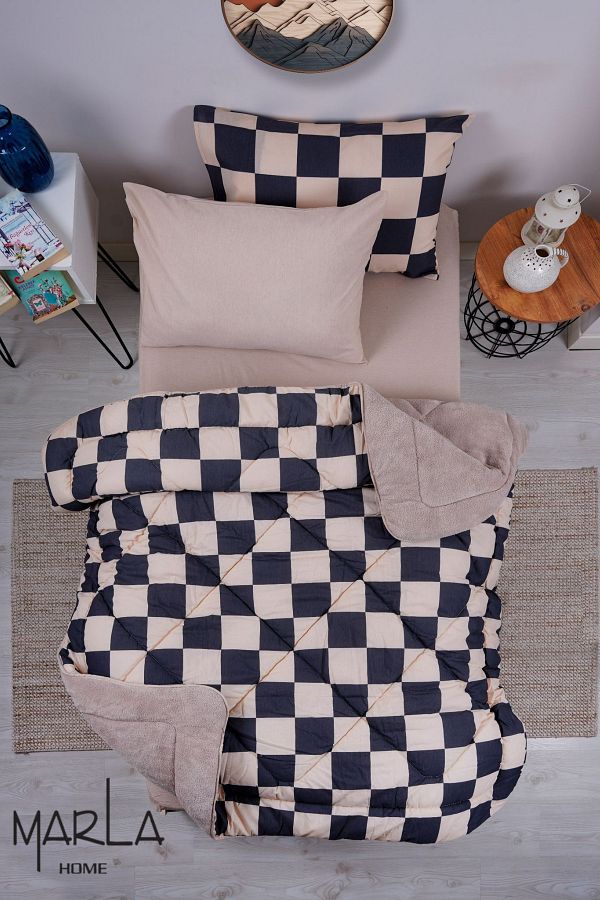 MARLA HOME-Single Geometric Patterned Sleeping Set 1