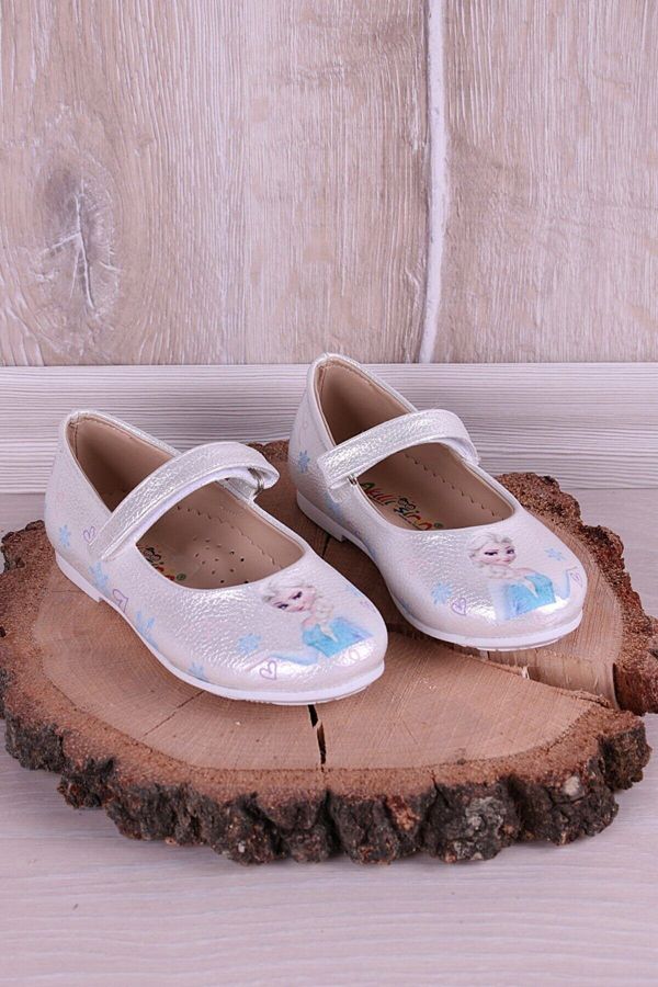 Papuccum Ortopedi-Balerina de argint pentru fetita Balerina cu figurina Elsa 1