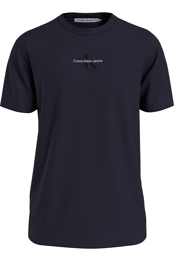 Calvin Klein-تي شيرت قطني بقصة عادية ورقبة دائرية J30J323483تي شيرت رجالي من CHW J30J323483 CHW 1