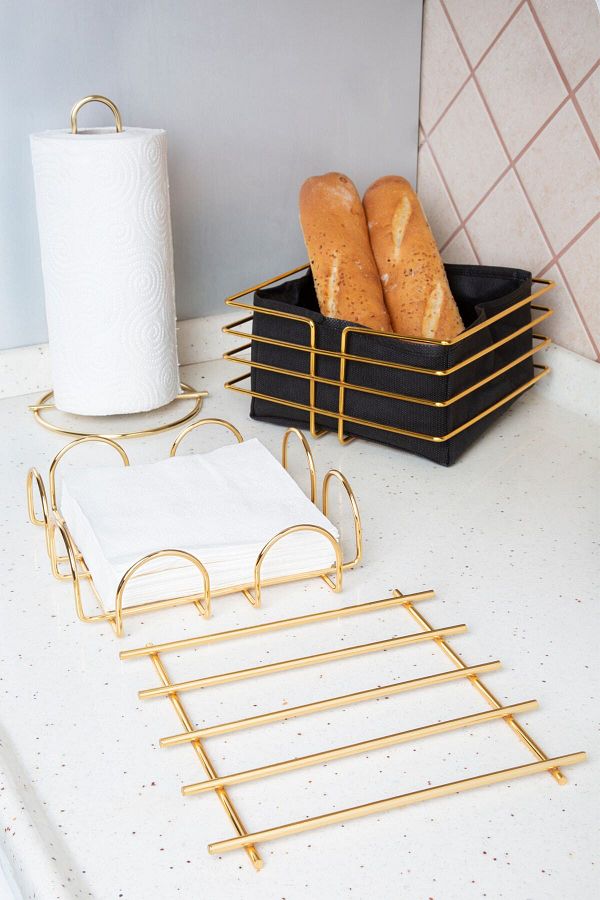 Paper towel and napkin holder set 2025