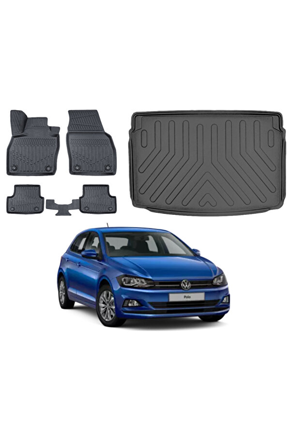 ko kaliteoto 2022 Model Volkswagen Polo 3D Upper Luggage Pool 3D