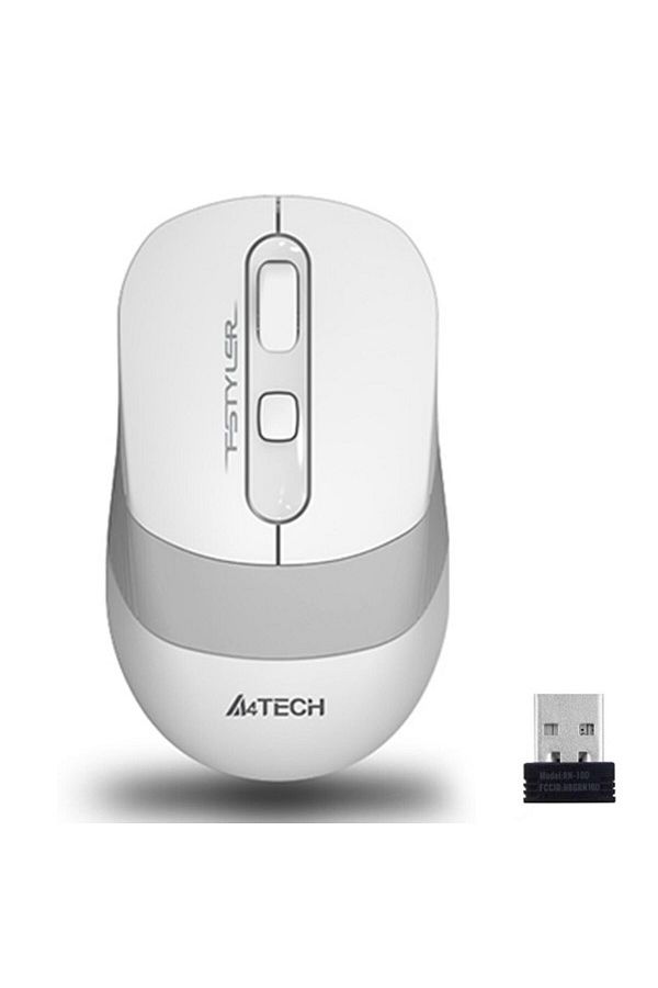 A4 Tech-A4 tech fg10 wireless 2000dpi optical white mouse 1