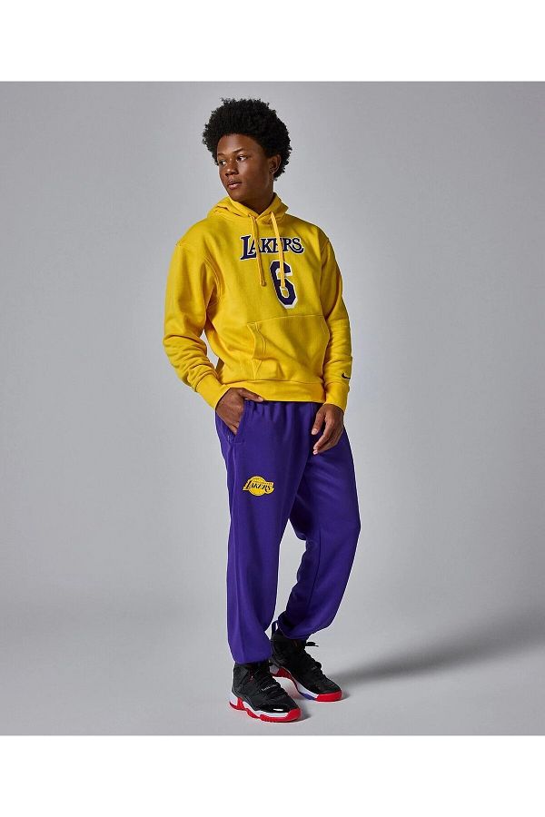 Nike Los Angeles Lakers Spotlight Purple Oversize Men s Sweatpants Trendyol