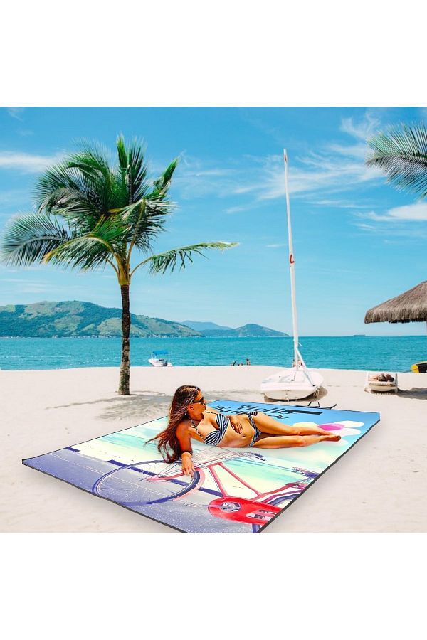 iyonk home 150 200 Cm Children s Sea and Beach Supplies Beach Mat Sand repellent Beach Cover Beach Cushion Trendyol