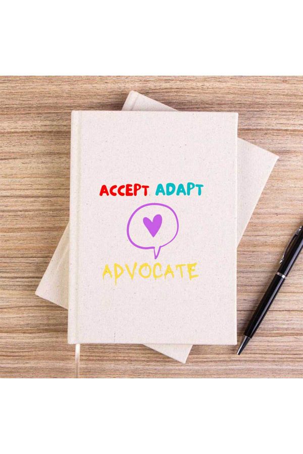 Z zepplin-قبول Adapt Advocate دفتر قماش غير مبطن 1
