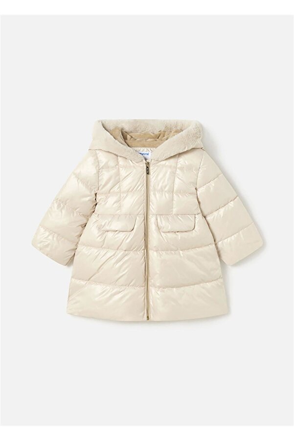 Mayoral Kız Bebek Şişme Uzun Mont Bej 2483