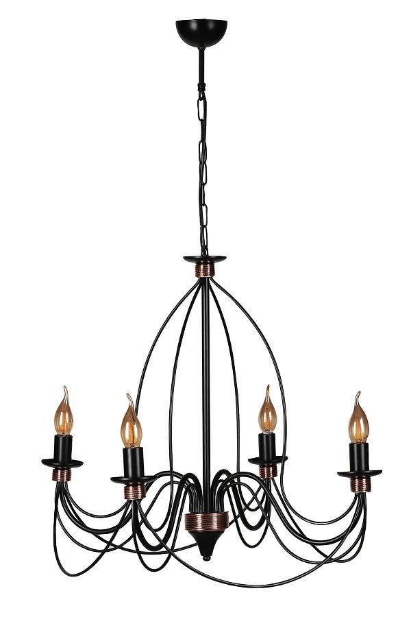 Lumexx-Berfin Black Rustic Set of 4 - 7755-4 1