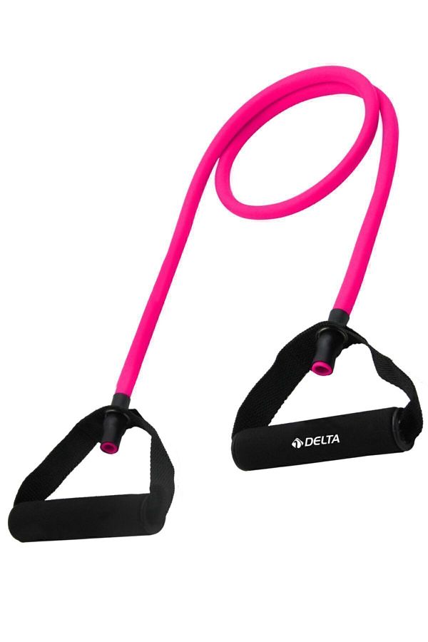 Delta-120 cm Full Hard 9*13 mm Pilates Resistance Tire with Handle 1