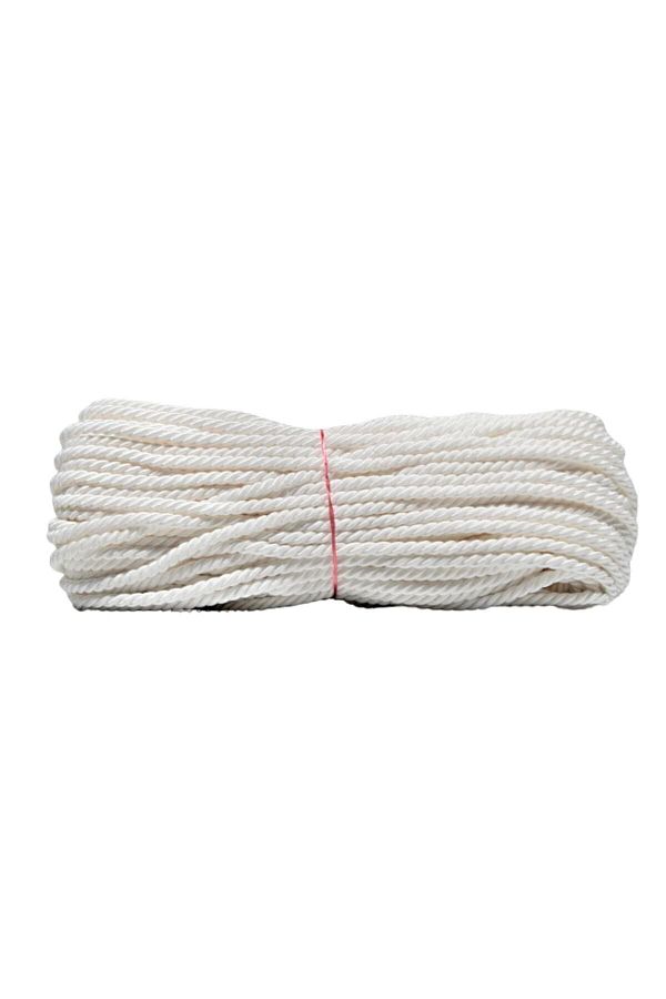 ndw natural design work-Ndw Twisted Cord Ip 6-7 Milim 50 Meters White (BRAID - SUPLA - RANIR - HOBBY) Suitable for Stitching 1