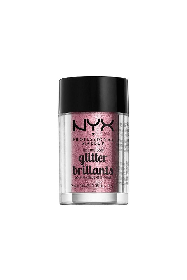 NYX Professional Makeup-Face & Body Glitter Rose - Face & Body Glitter Rose 15 g800897846749 1
