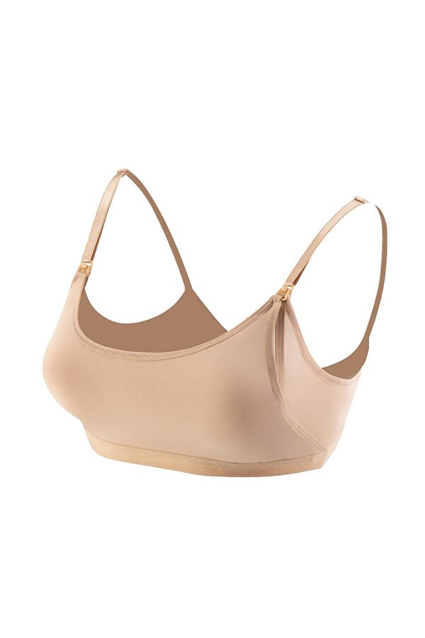 Bmom Serbest Eller Pompa Sütyeni Vizon