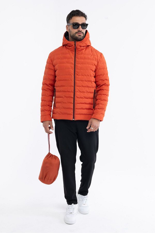 Brick color jacket on sale