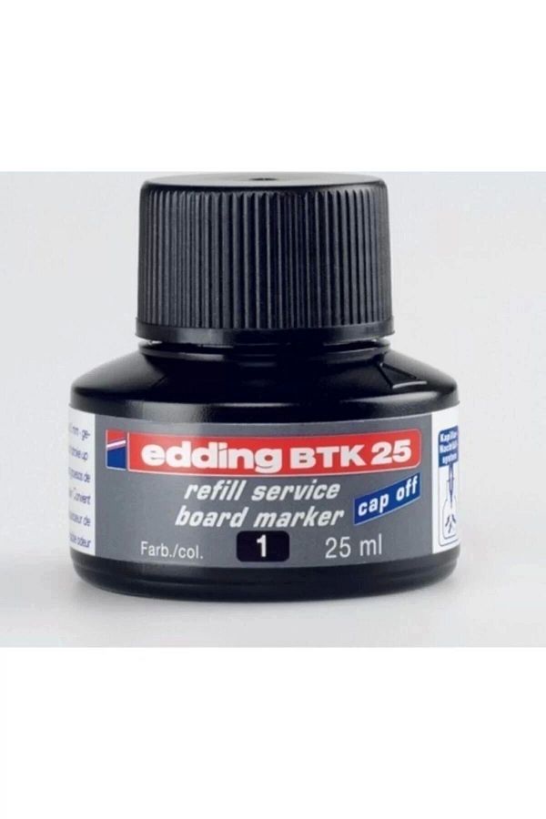 Edding-Eddıng Whiteboard Pen Ink 25 ml E-btk25 Black 1