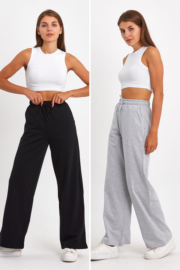 Women's sweatpants with side pockets 2025
