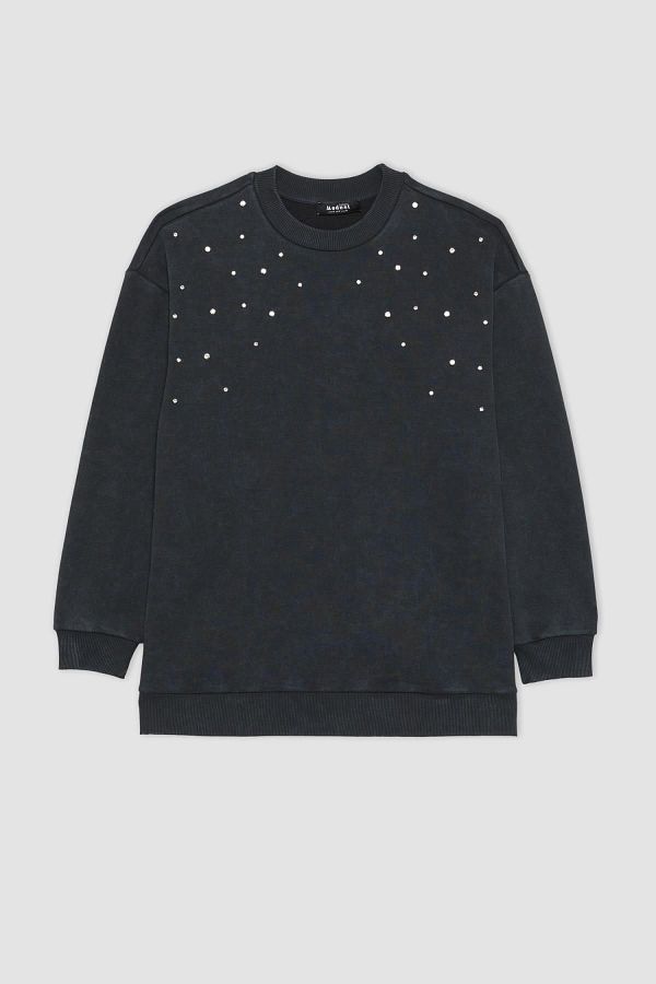 Monogrammed sweatshirt tunic hot sale