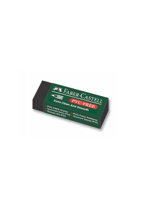 Faber Castell-Faber Castel 7089-30 PVC Black Eraser 1