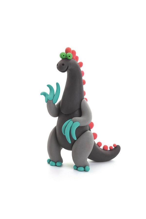 Hey Clay-Hava Ile Kuruyan Kil (6'LI KUTU) - Mega Dinozorlar (ankylosaurus, Parasaurolophus, Therizin 1