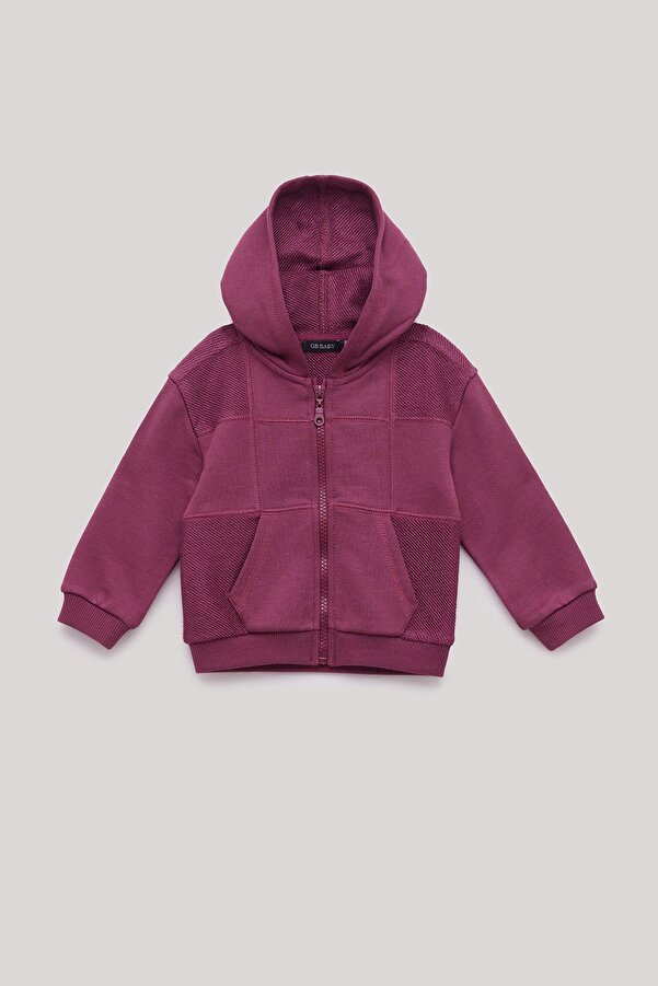 GB Baby BG Store Erkek Bebek Bordo Eşofman Üstü
