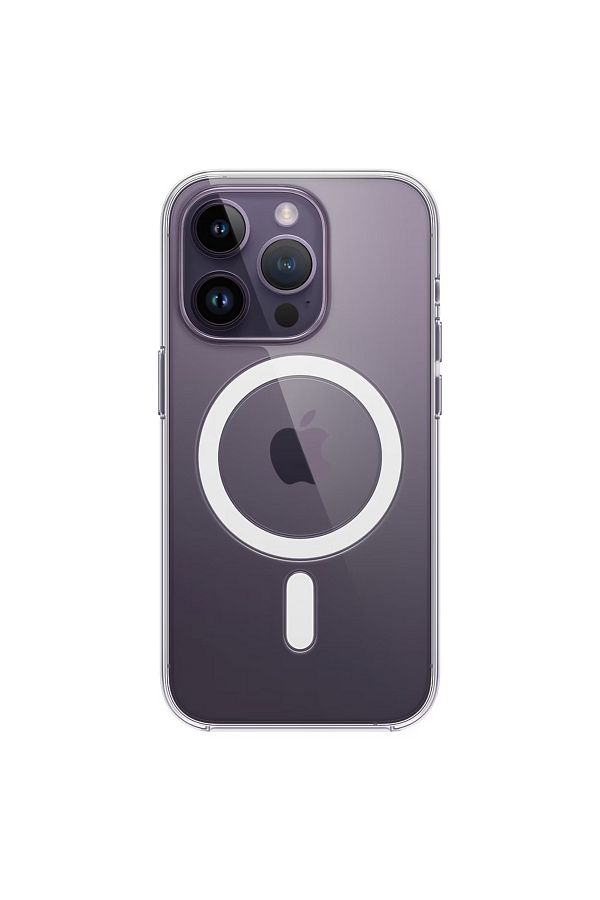 Apple-Silicone Case With MagSafe For iPhone 14 Pro Clear 1