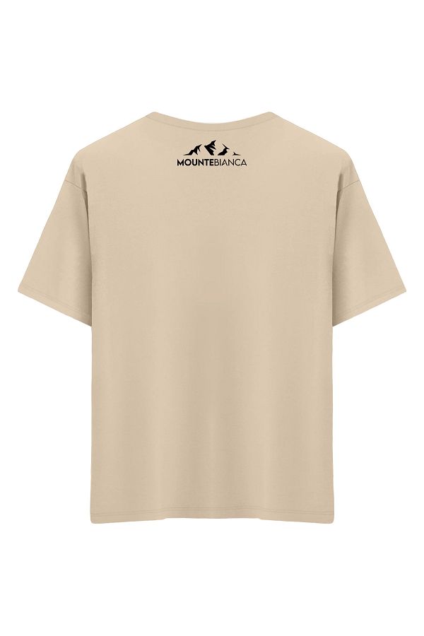 Mounte Bianca Unisex Bianca Oversize T Shirt Trendyol