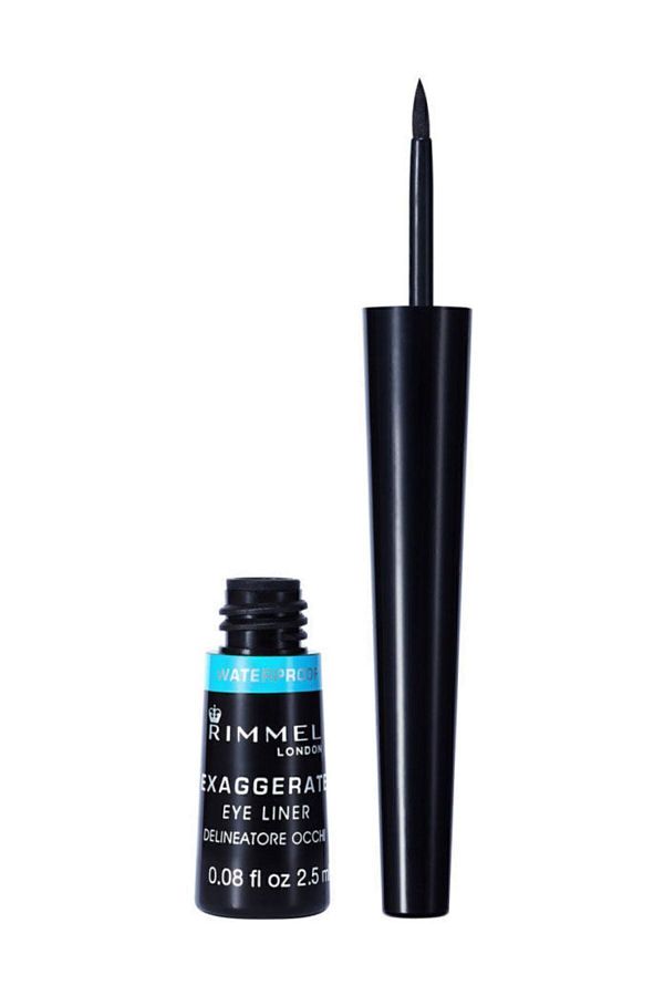 RIMMEL LONDON-Schwarzer Eyeliner - Exaggerate Waterproof Eyeliner 003 Schwarz 3607342493032 1